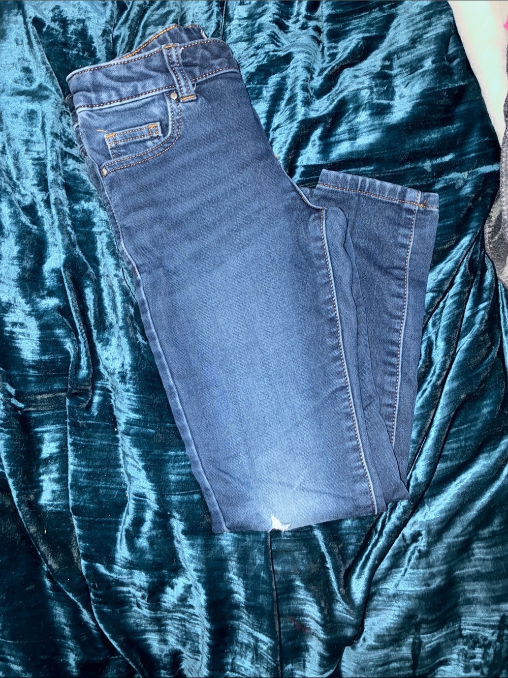 wonder nation Dark Blue Skinny Jeans for Kids